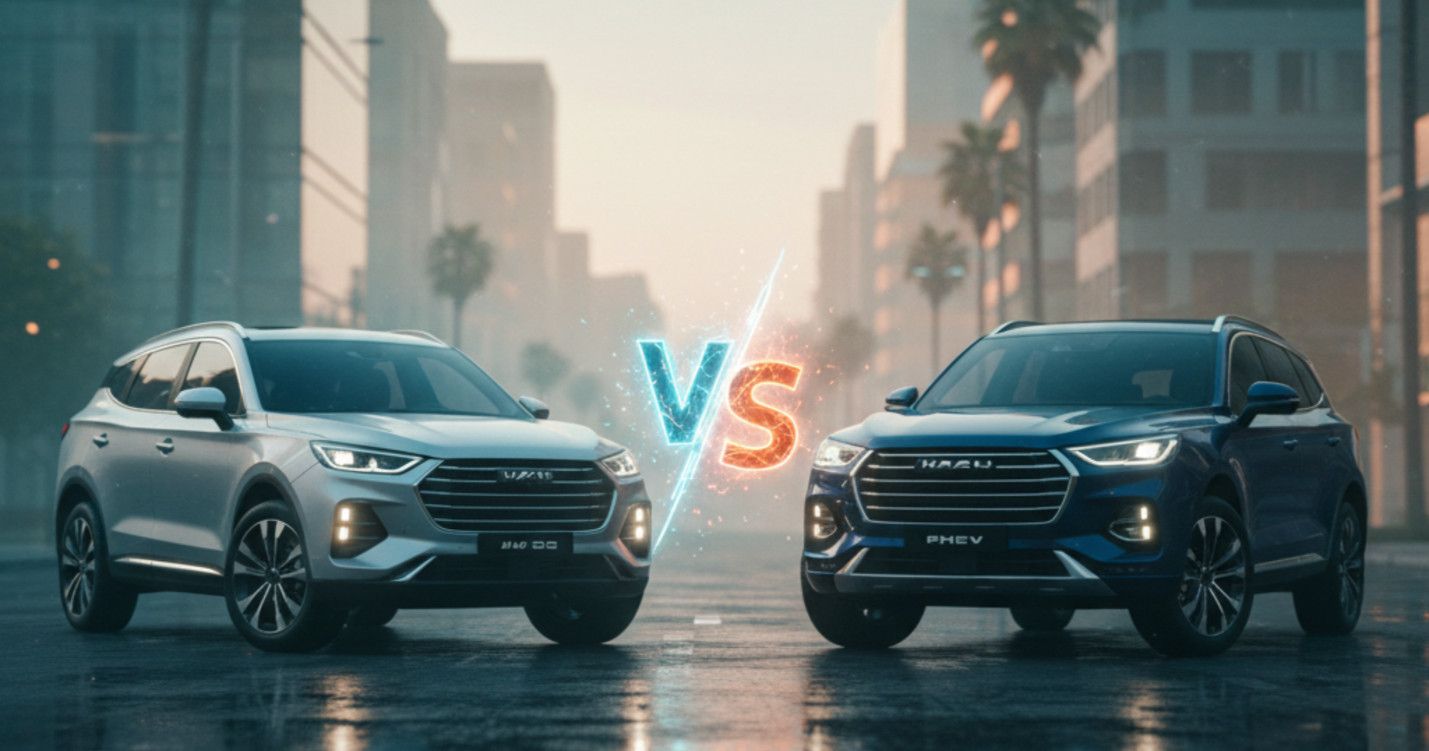 A blog banner showing JAC J7 and Haval T9 PHEV.