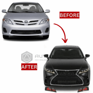 Toyota Corolla 2011-2013 Upgrade | Conversion | Facelift to Lexus LS Style