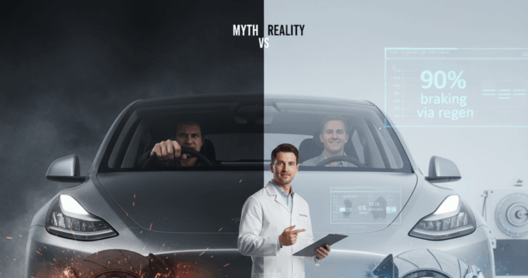 Does Regenerative Braking Wear Down Your Brake Pads? Myths vs. Reality