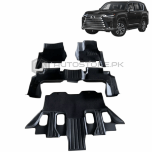 Lexus LX600 TPE Floor Mats Black 2022-2023