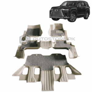 Lexus LX600 TPE Floor Mats Beige 2022-2023