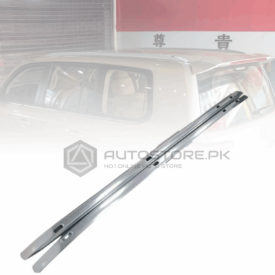 Toyota Land Cruiser Silver Lexus Design Roof Rail Bars 2021-2023