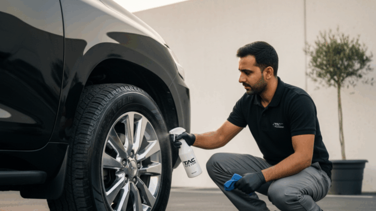 TAC SYSTEM Tire Dressing Review: The Secret to Show-Quality Tires in Pakistan