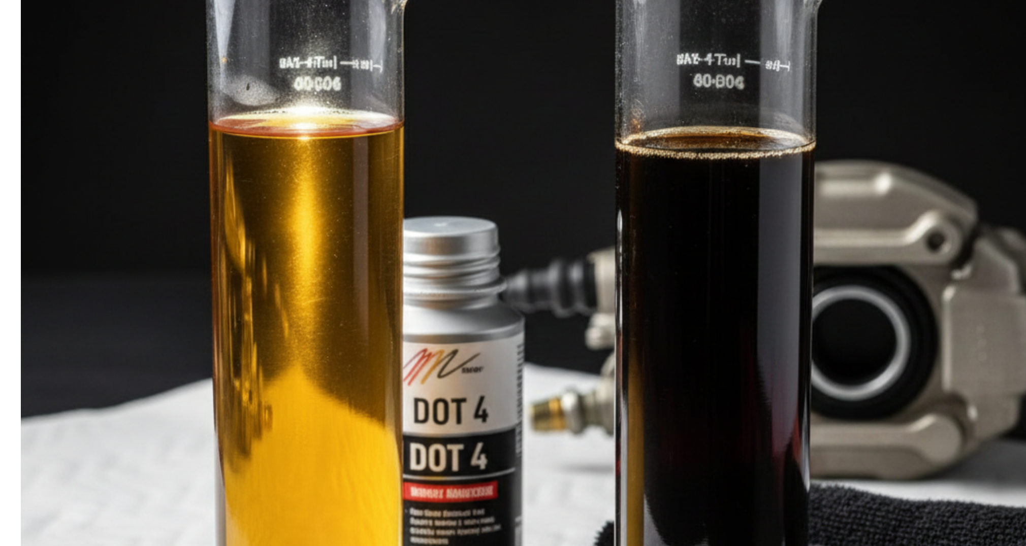A blog banner image showing Brake Oils