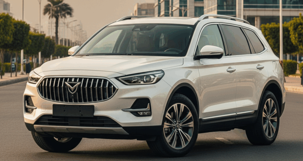 A blog banner image showing an SUV