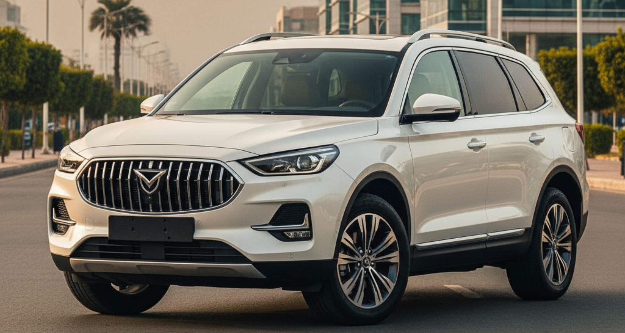 A blog banner image showing an SUV