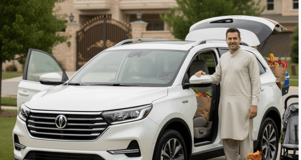 A blog banner image showing the Honda BR-V