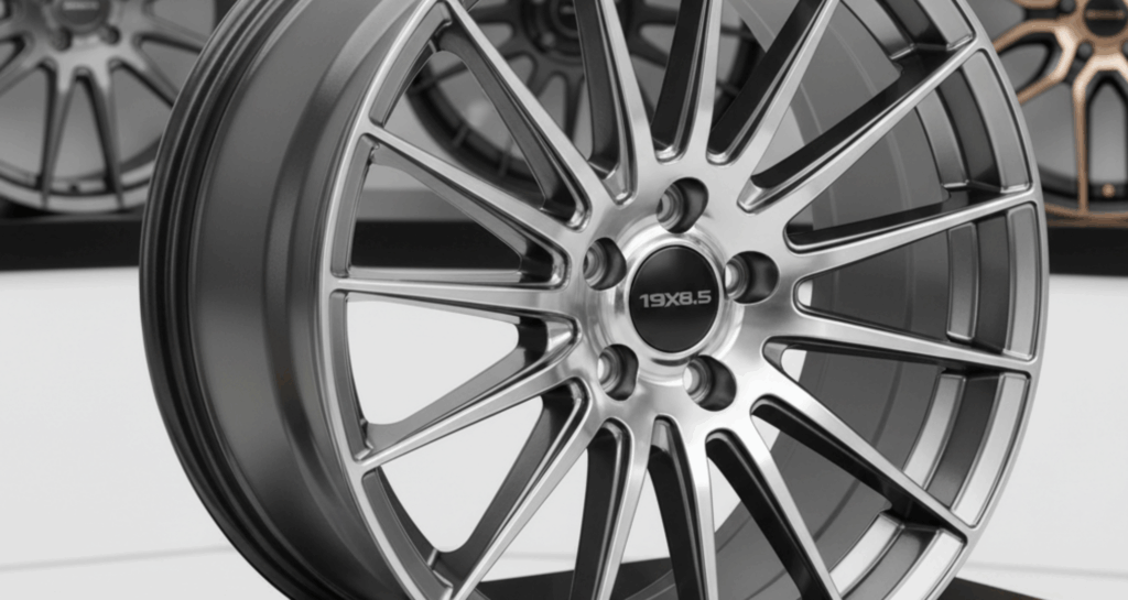 A blog banner image showing Alloy Rims