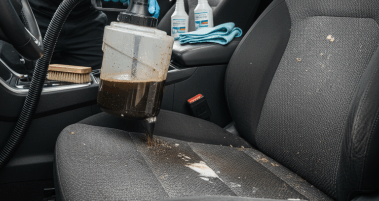 How to Deep Clean Car Seats at Home in Pakistan: Complete Guide