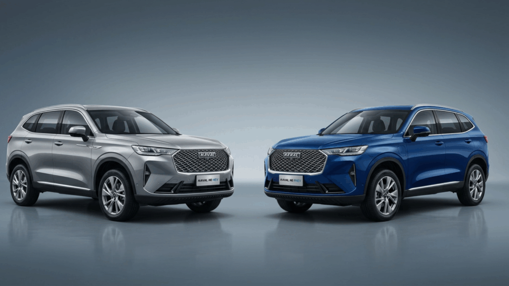 A blog banner image showing Haval SUVs