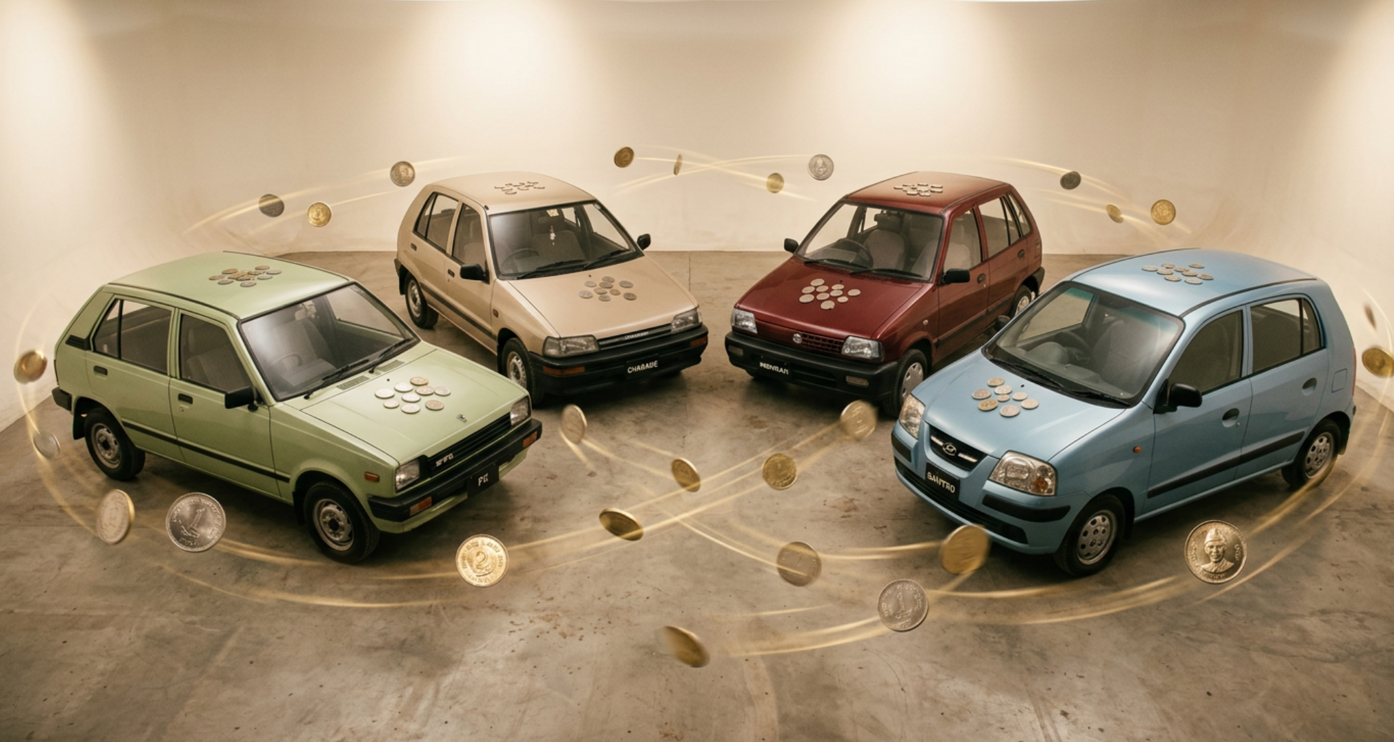 A blog banner image showing cars under 300k